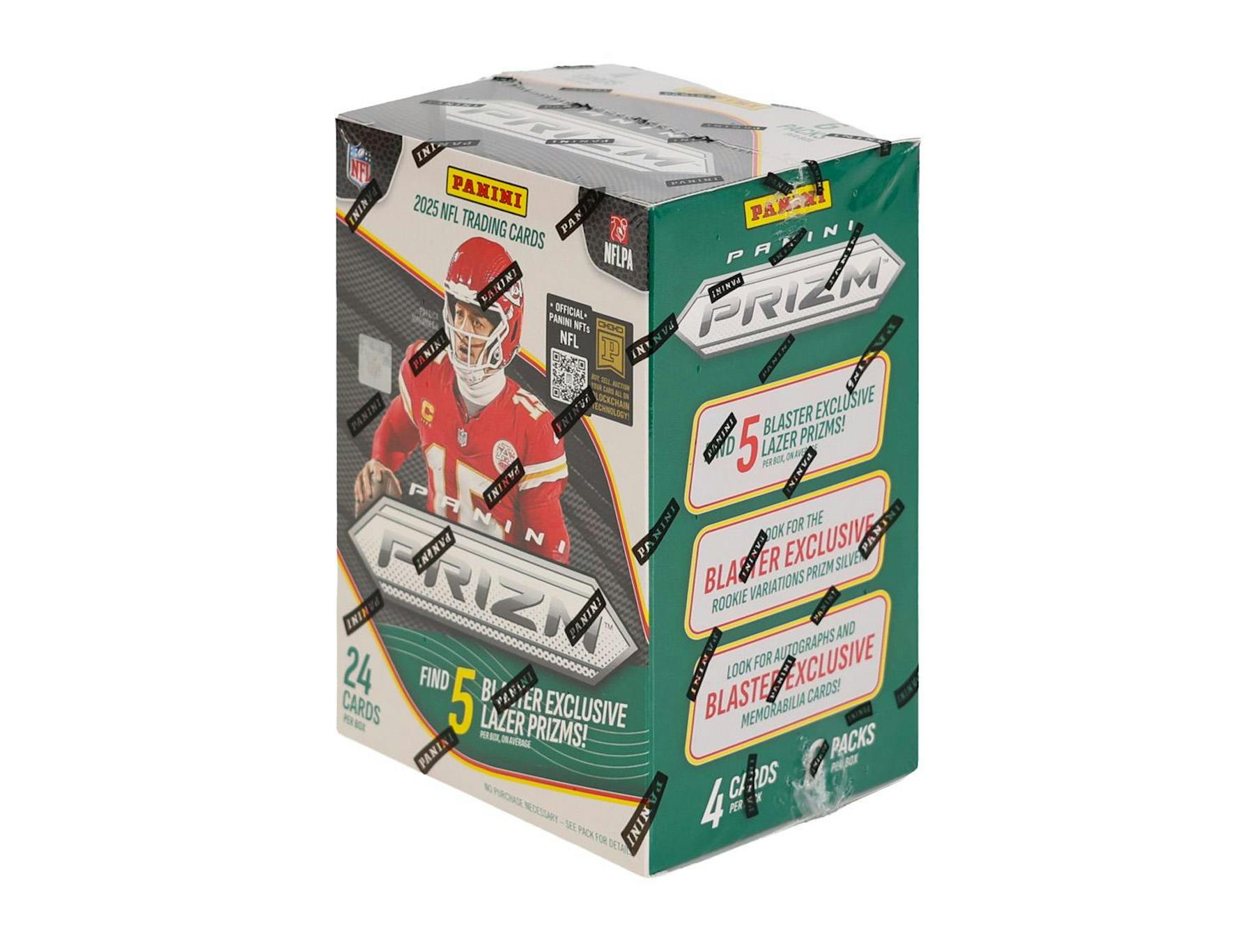 2025 Panini Prizm Football Blaster Box (Lazer Prizms!) - Image 2