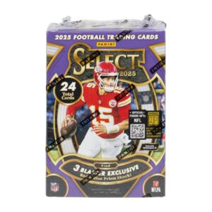 2025 Panini Select Football Blaster Box (Red & Blue Prizms!)
