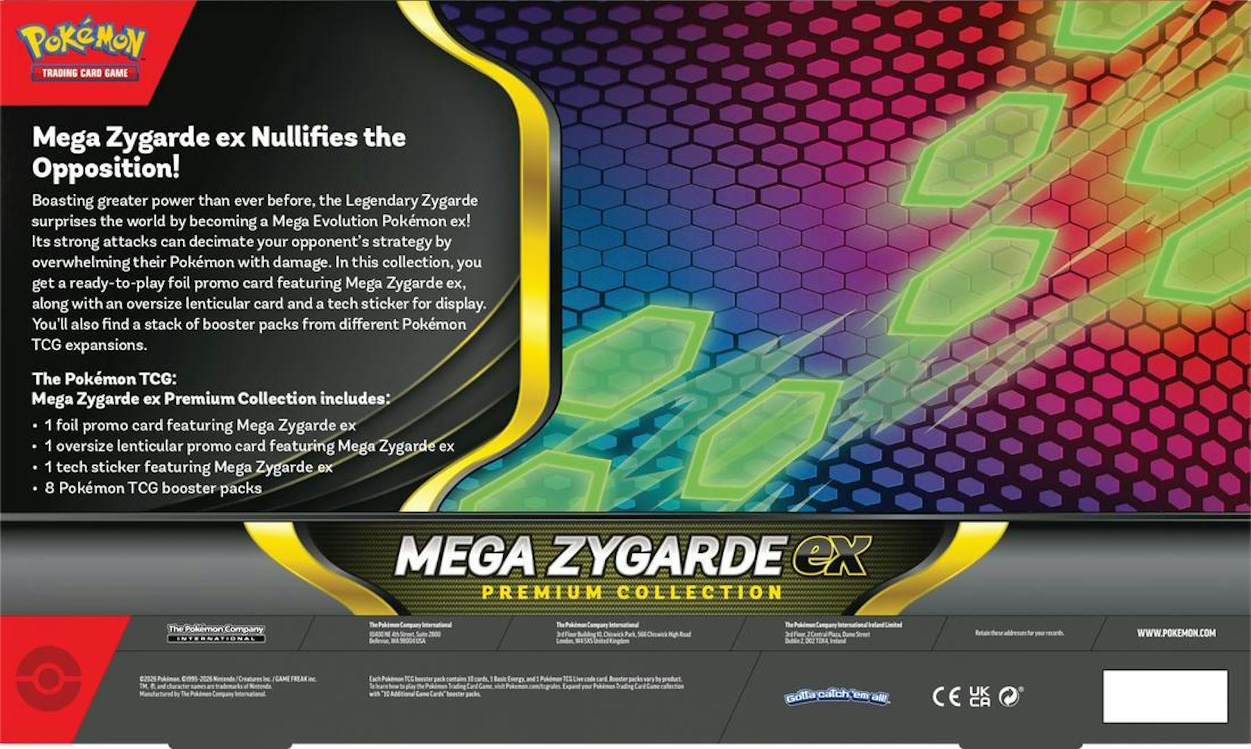 Pokemon Mega Zygarde ex Premium Collection Box - Image 3