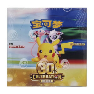 Simplified Chinese Pokemon 30th Celebration 30thC Booster Box