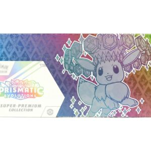 Pokemon Scarlet & Violet: Prismatic Evolutions Super Premium Collection Box