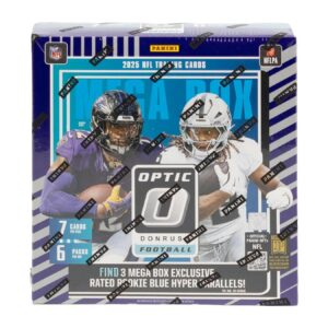 2025 Panini Donruss Optic Football Mega Box (Blue Hyper Parallels!)
