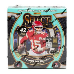 2025 Panini Select Football Mega Box (Pink Prizm Shock Parallels!)