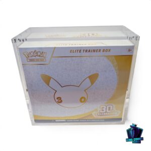 Prémium Akril Védőtok ETB (Elite Trainer Box) dobozokhoz – Függőleges Kialakítás (Mágneses)