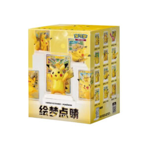 Simplified Chinese Pokemon 30th Celebration Dream Painting Pikachu Figure Set